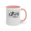 She is Strong-Accent Coffee Mug (11, 15oz)
