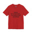 Mind Your Business Today-Jersey Knit T-Shirt