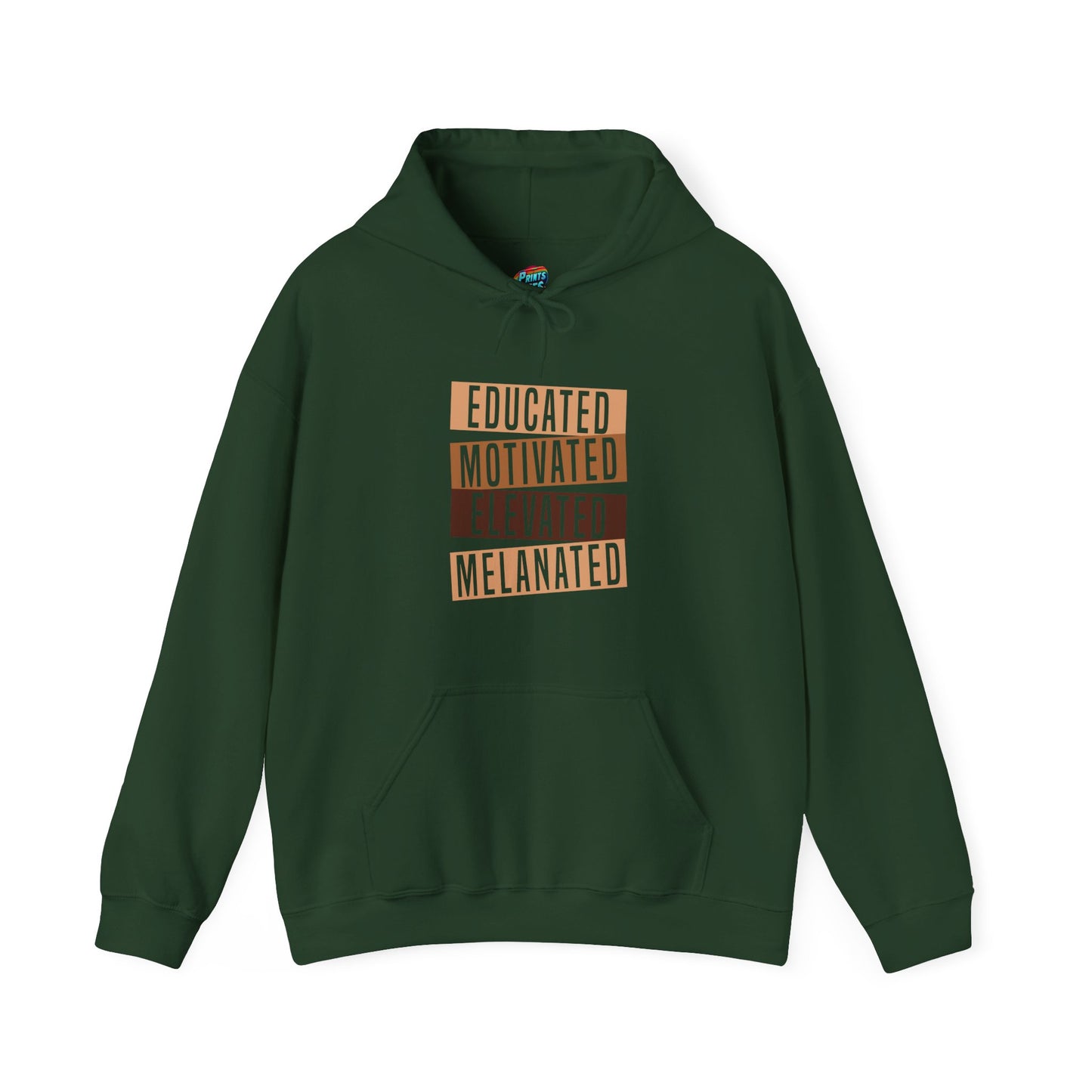 Educated Melanated-Heavy Blend™ Classic Hoodie