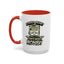 Scared Money-Accent Coffee Mug (11, 15oz)