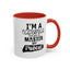 Master Peace-Black-Accent Coffee Mug (11, 15oz)