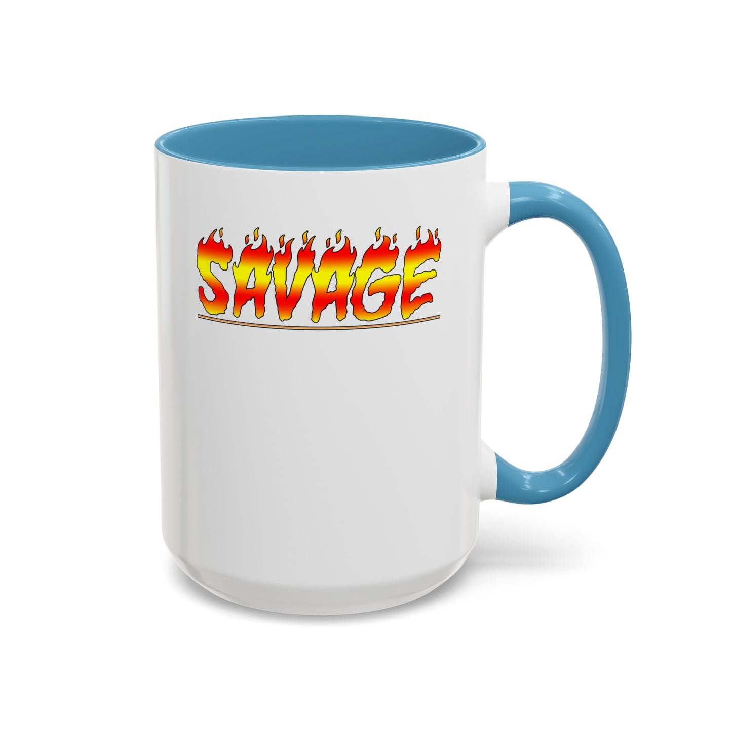 Savage Fire -Accent Coffee Mug (11, 15oz)