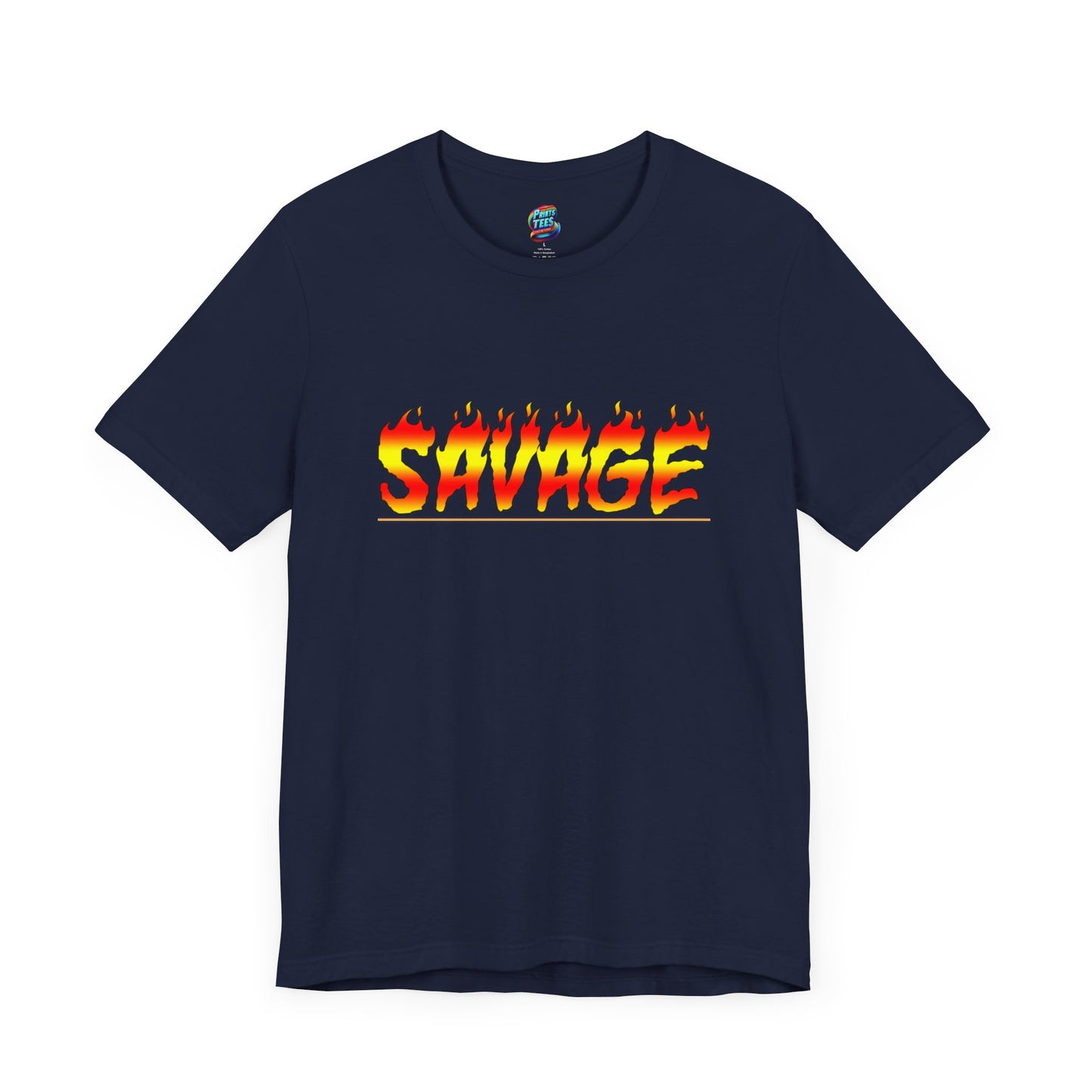 Savage Fire-Jersey Knit T-Shirt