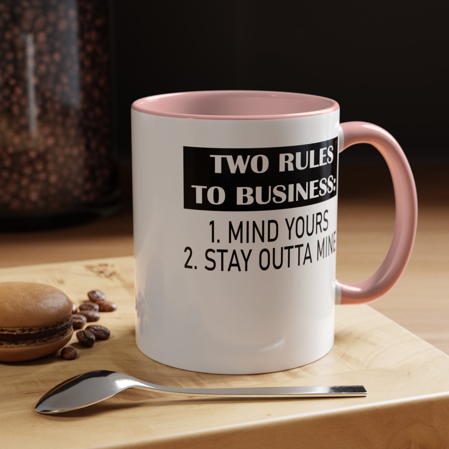 Business Rules-Accent Coffee Mug (11, 15oz)