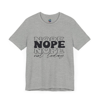 Nope-Jersey Knit T-Shirt