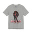 Standing on Business-Black Woman-Jersey Knit T-Shirt