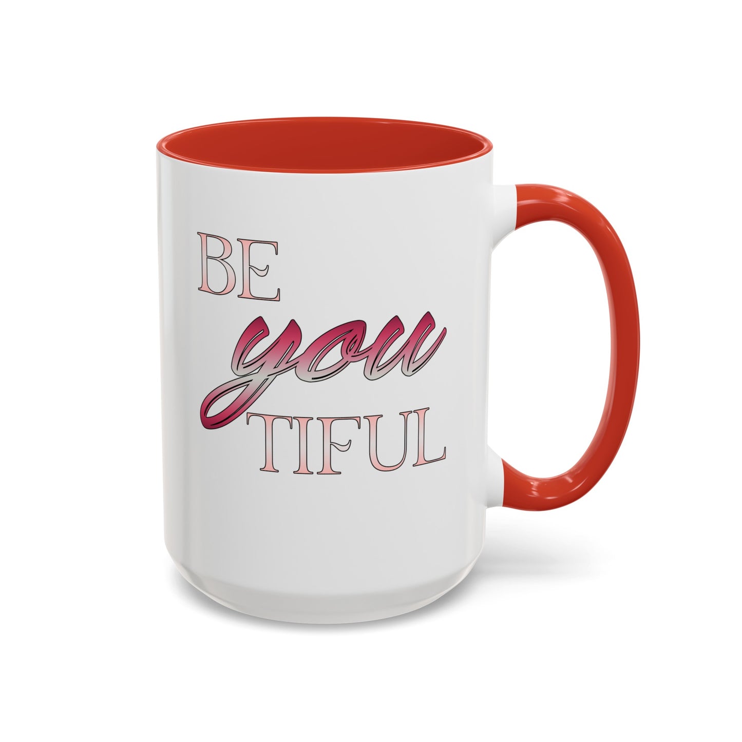 Beyoutiful-Accent Coffee Mug (11, 15oz)