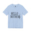 Hello Mother-Jersey Knit T-Shirt