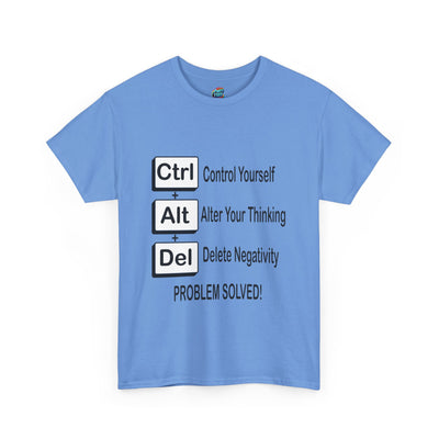 Ctrl-Alt-Del-Heavy Cotton Classic Tee