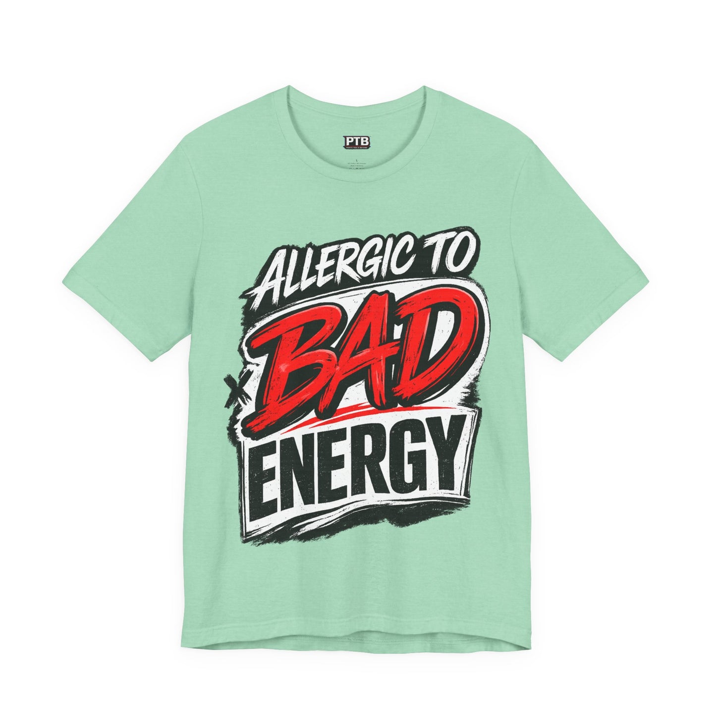 Allergic To Bad Energy-Premium Jersey Tee