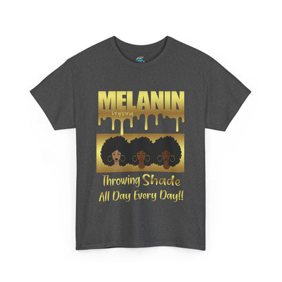 Melanin Dripping-Heavy Cotton Classic Tee