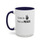 In Peace-Accent Coffee Mug (11, 15oz)