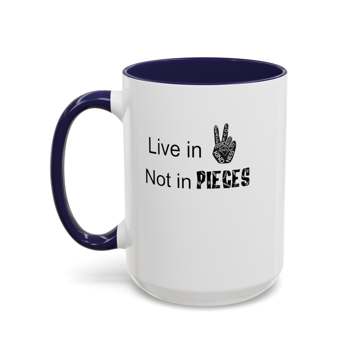 In Peace-Accent Coffee Mug (11, 15oz)