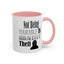 Identity Theft-Accent Coffee Mug (11, 15oz)