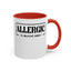 Allergic to Negative Energy-Accent Coffee Mug (11, 15oz)