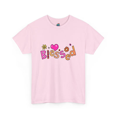 Blessed Flowers-Heavy Cotton Classic Tee