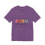 Be Real Not Perfect-Jersey Knit T-Shirt