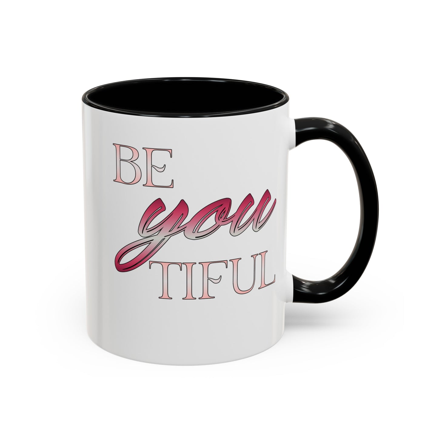 Beyoutiful-Accent Coffee Mug (11, 15oz)
