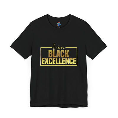 Black Excellence-Jersey Knit T-Shirt