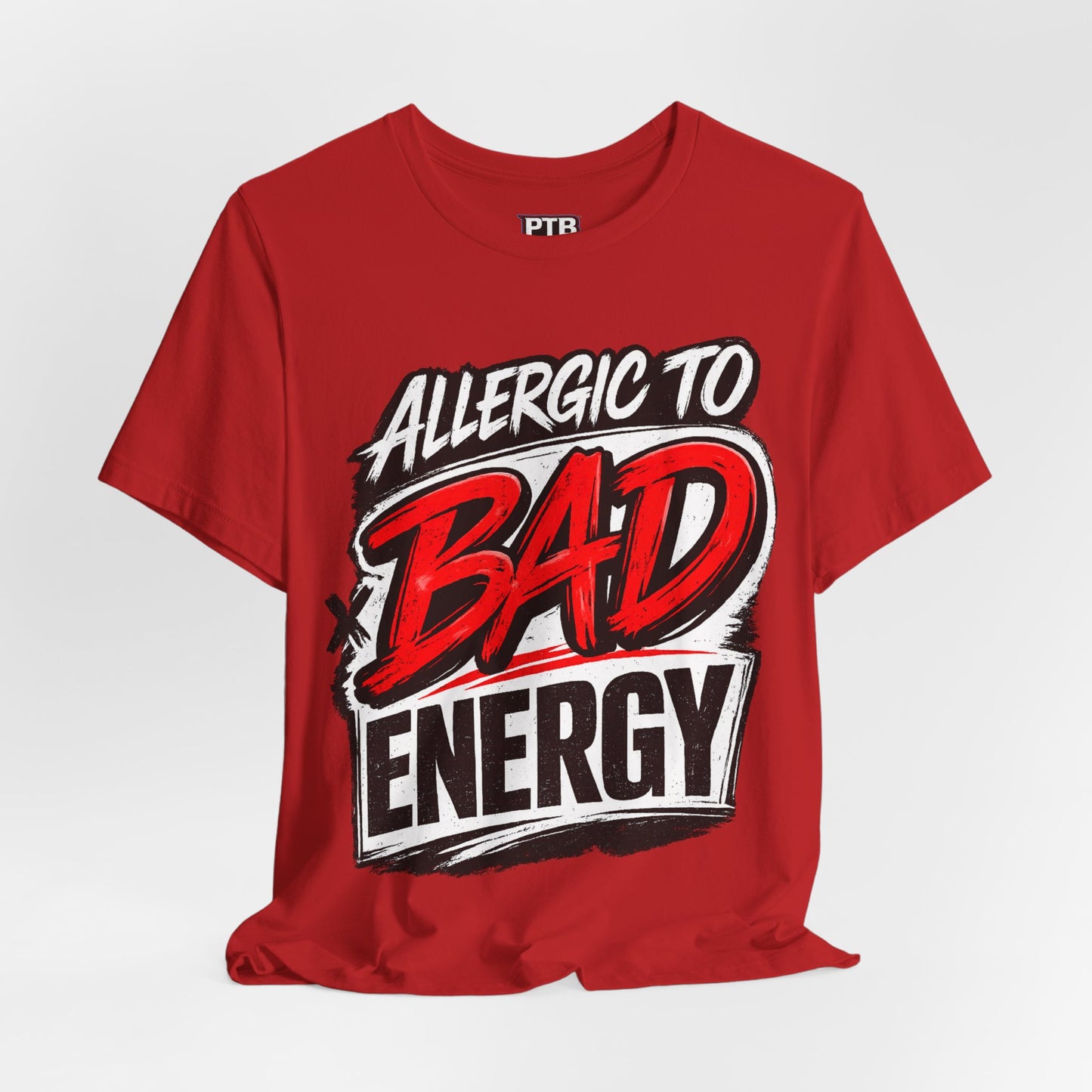 Allergic To Bad Energy-Premium Jersey Tee