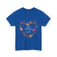 Best Mom Floral Heart-Heavy Cotton Classic Tee