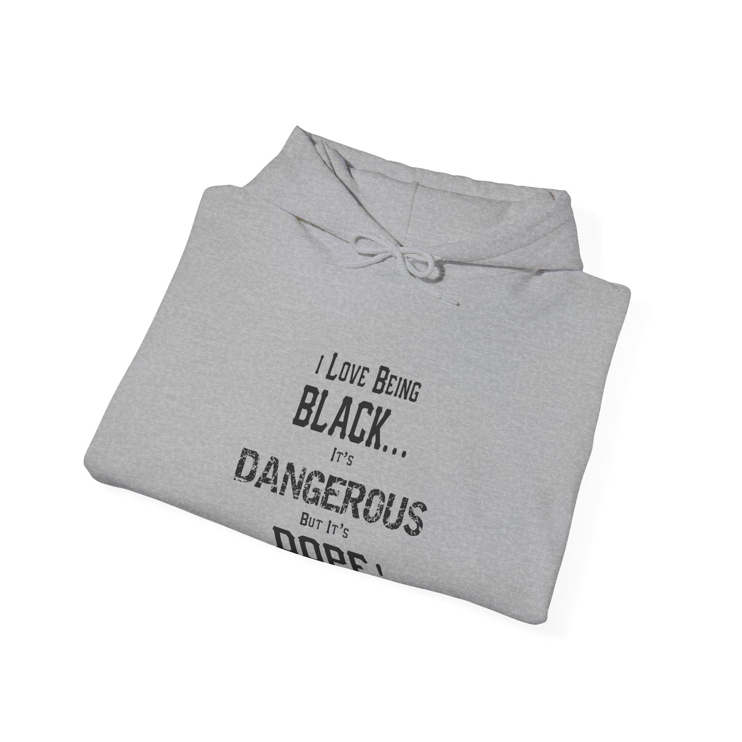 Black is Dangerous-Heavy Blend™ Classic Hoodie