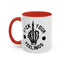 Fu(k Your Feelings-Middle Finger-Accent Coffee Mug (11, 15oz)