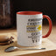 Christian Under Construction-Accent Coffee Mug (11, 15oz)