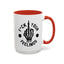 Fu(k Your Feelings-Middle Finger-Accent Coffee Mug (11, 15oz)