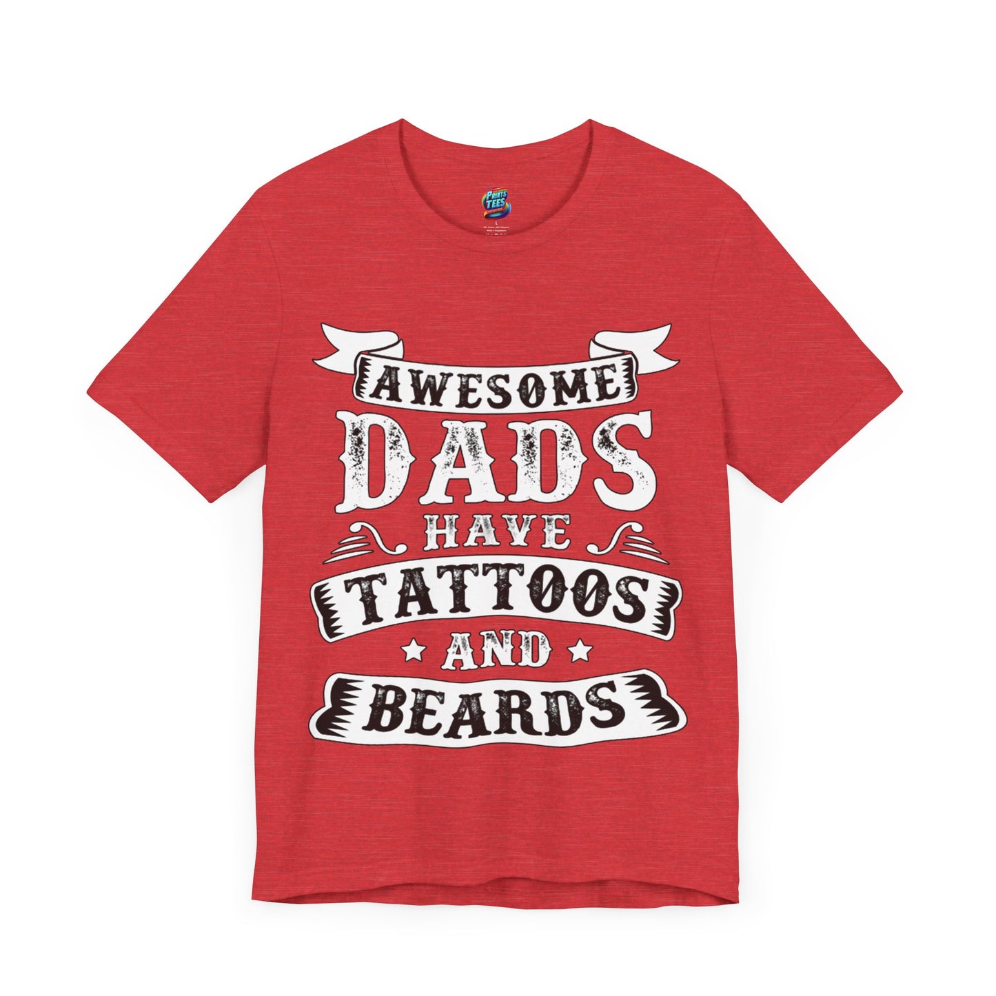 Beards and Tattoos-Jersey Knit T-Shirt