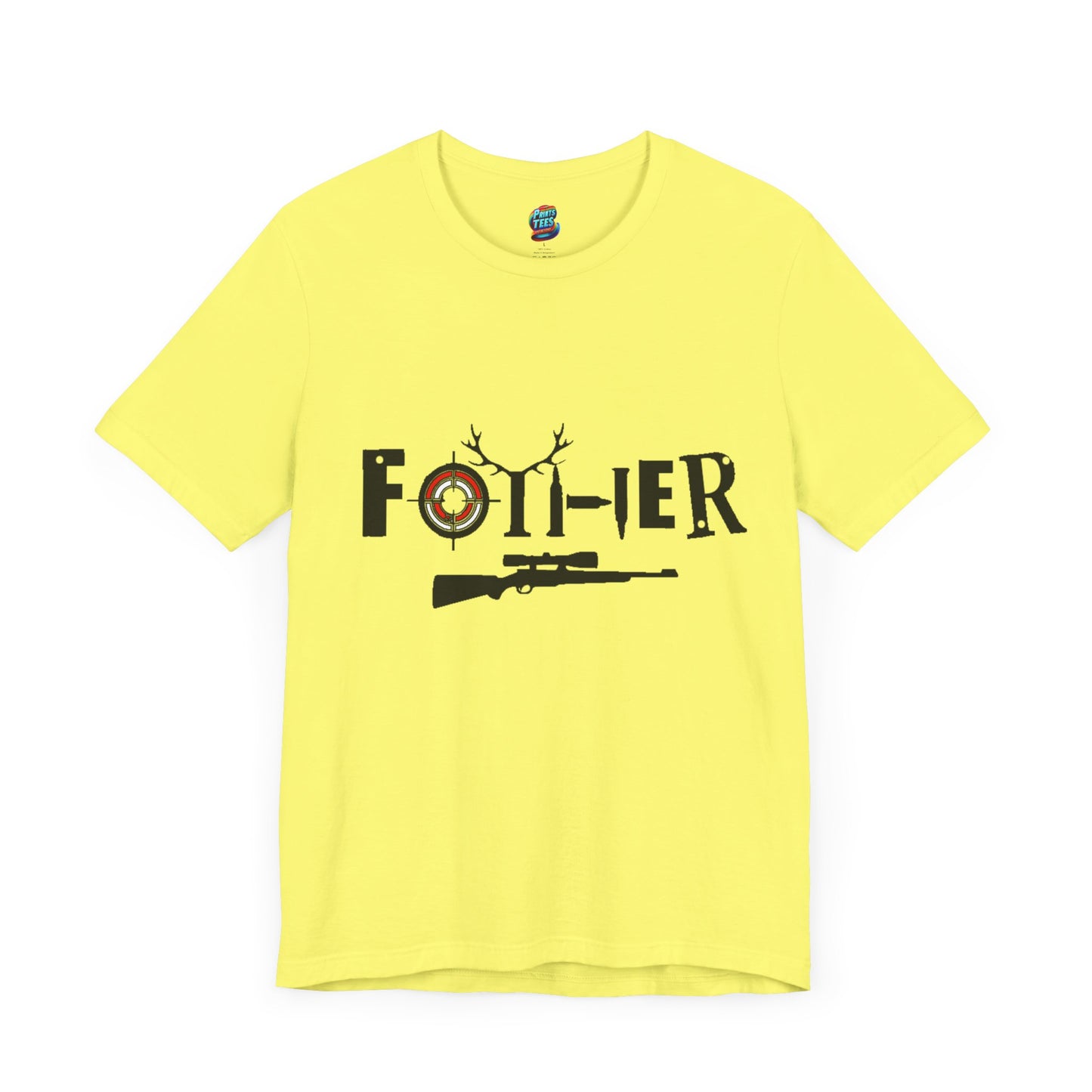 Hunting Father-Jersey Knit T-Shirt