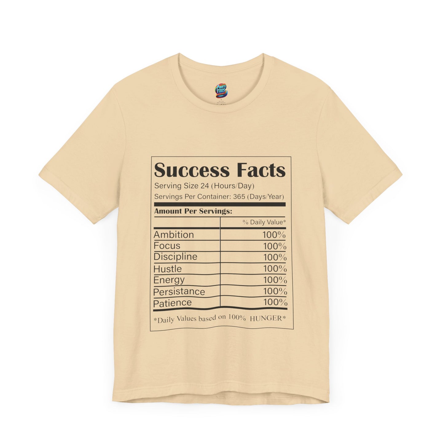 Success Facts-Jersey Knit T-Shirt