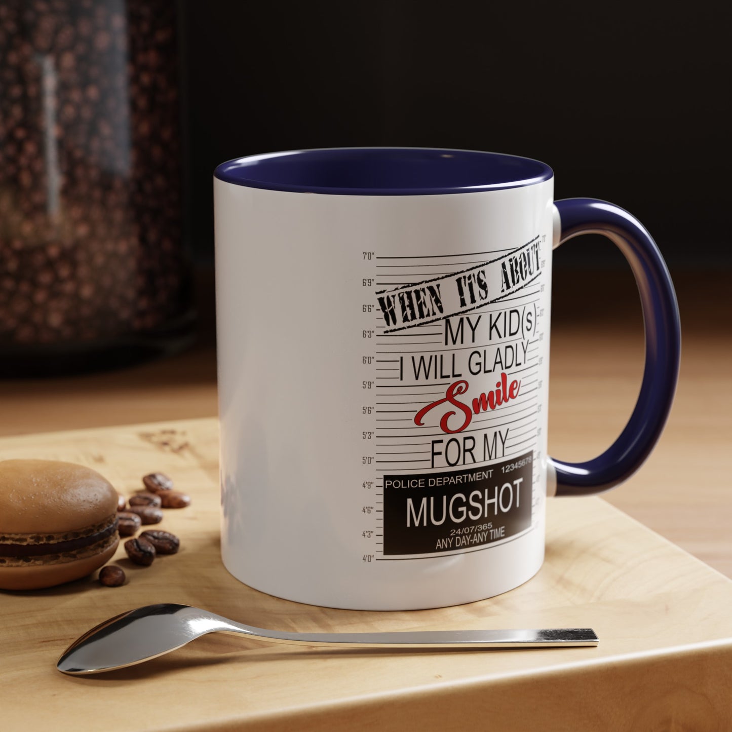 Mugshot-Accent Coffee Mug (11, 15oz)