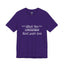 Mind the Business That Pays-Jersey Knit T-Shirt