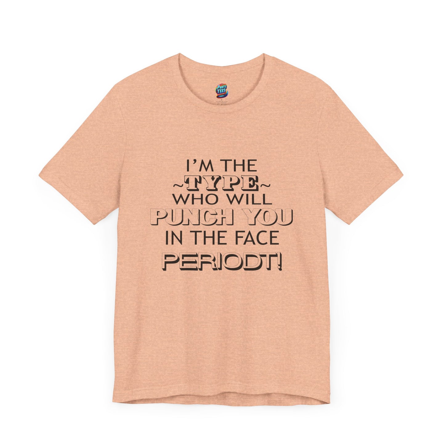 Punch You-Jersey Knit T-Shirt