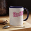 Pink Baddie-Accent Coffee Mug (11, 15oz)
