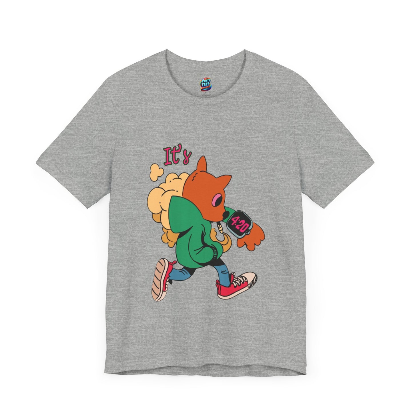 420 Bear-Jersey Knit T-Shirt