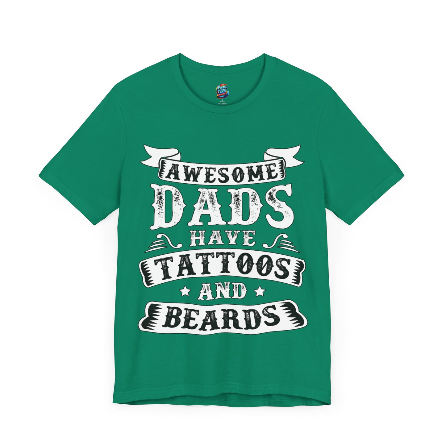 Beards and Tattoos-Jersey Knit T-Shirt
