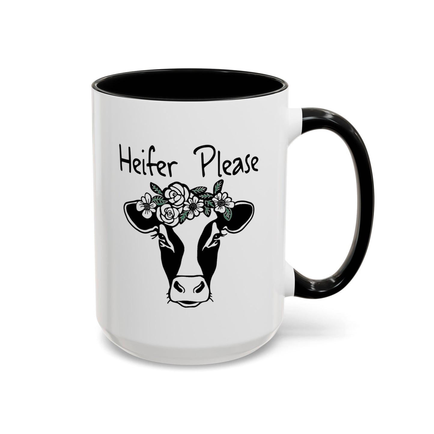 Heifer Please-Accent Coffee Mug (11, 15oz)