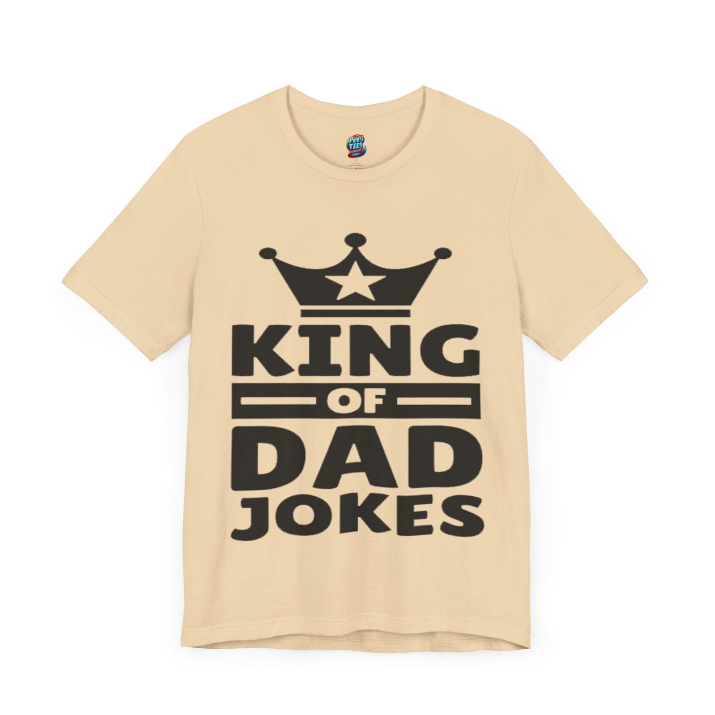 King of Dad Jokes-Jersey Knit T-Shirt