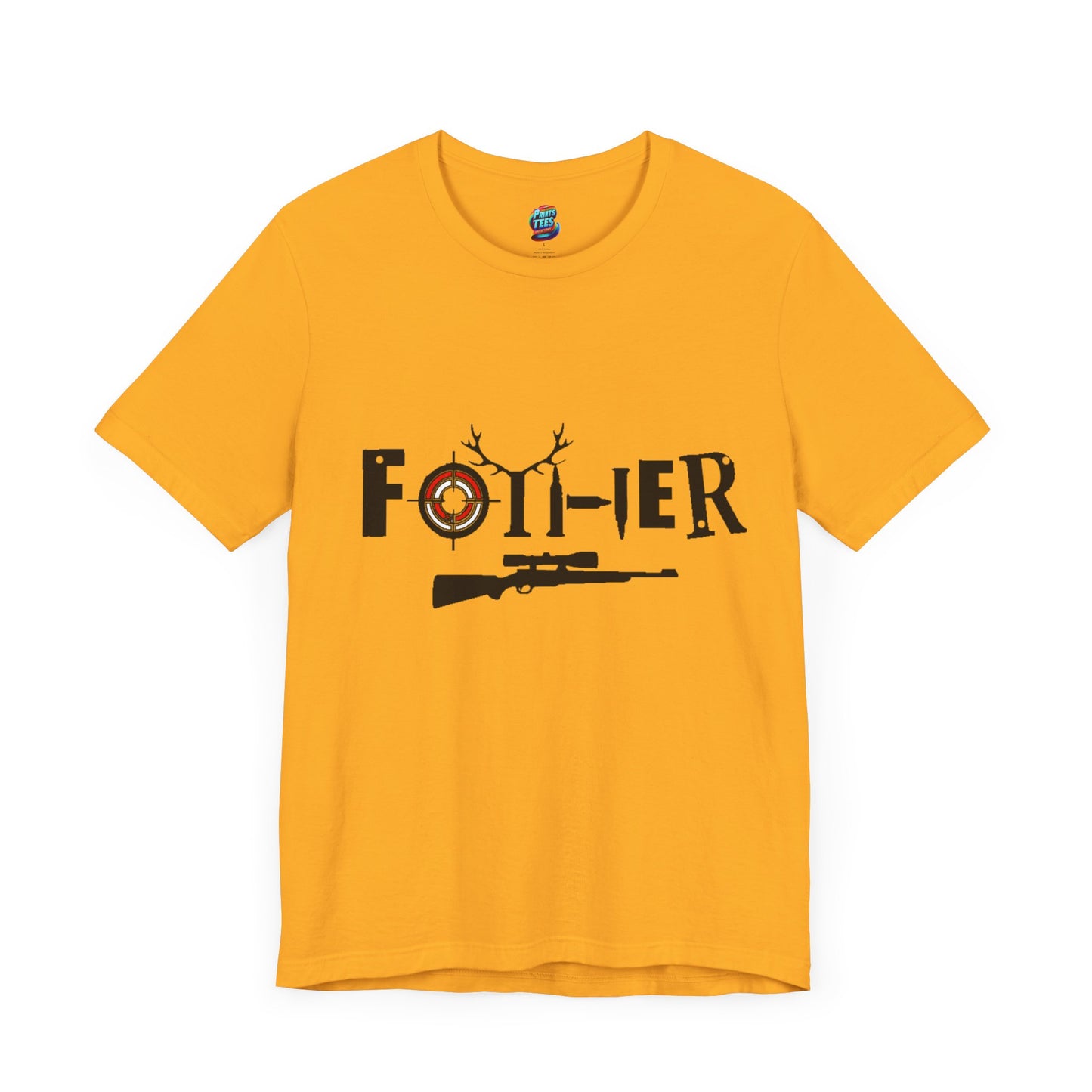 Hunting Father-Jersey Knit T-Shirt