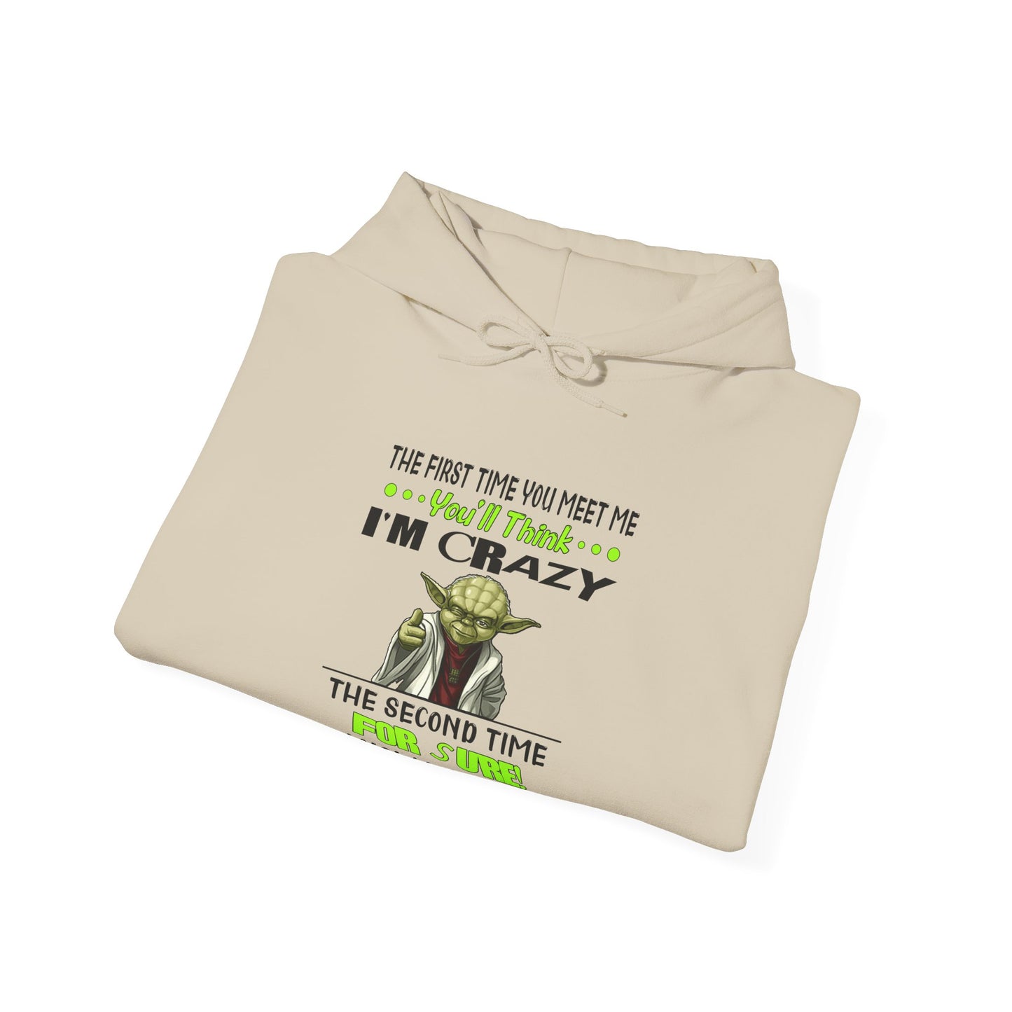 Crazy Yoda-Heavy Blend™ Classic Hoodie