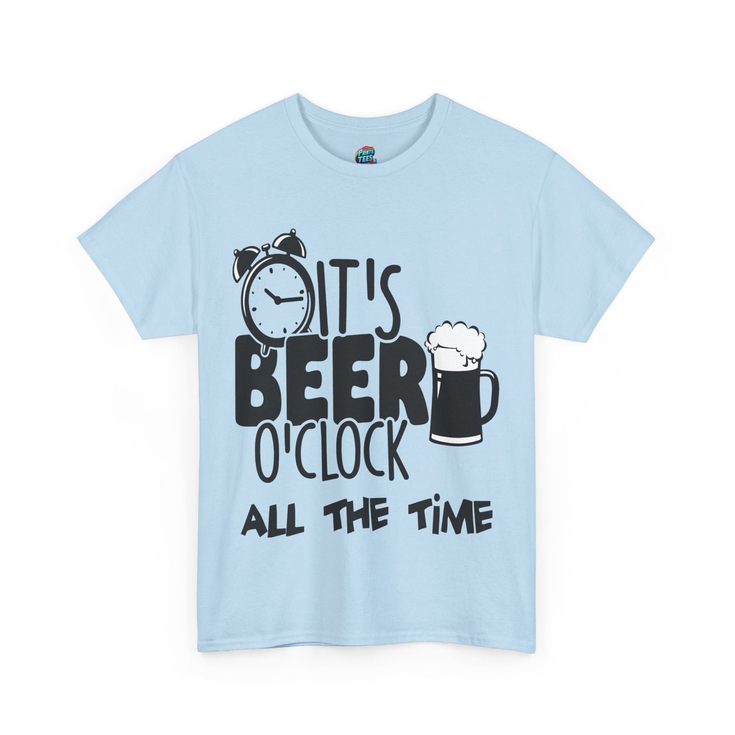 Beer O'Clock-Heavy Cotton Classic Tee