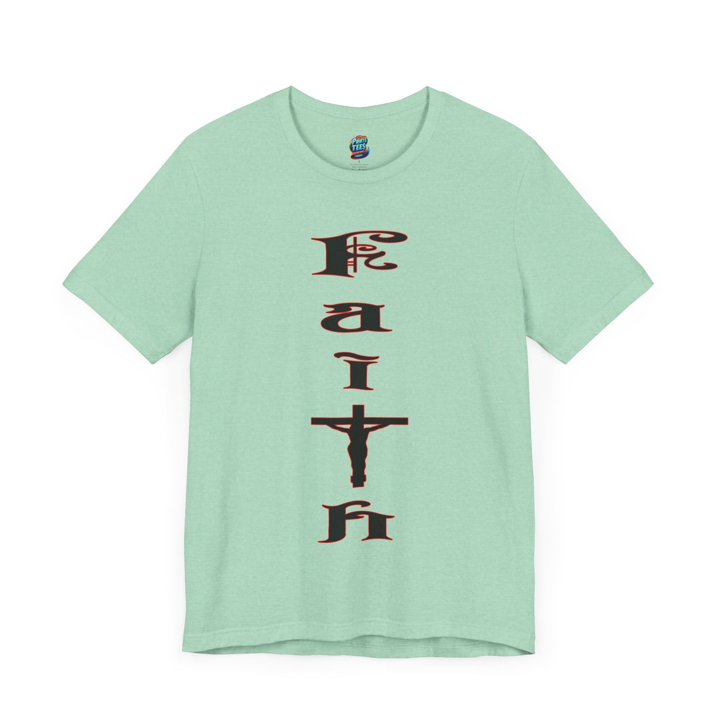 Faith-Jersey Knit T-Shirt