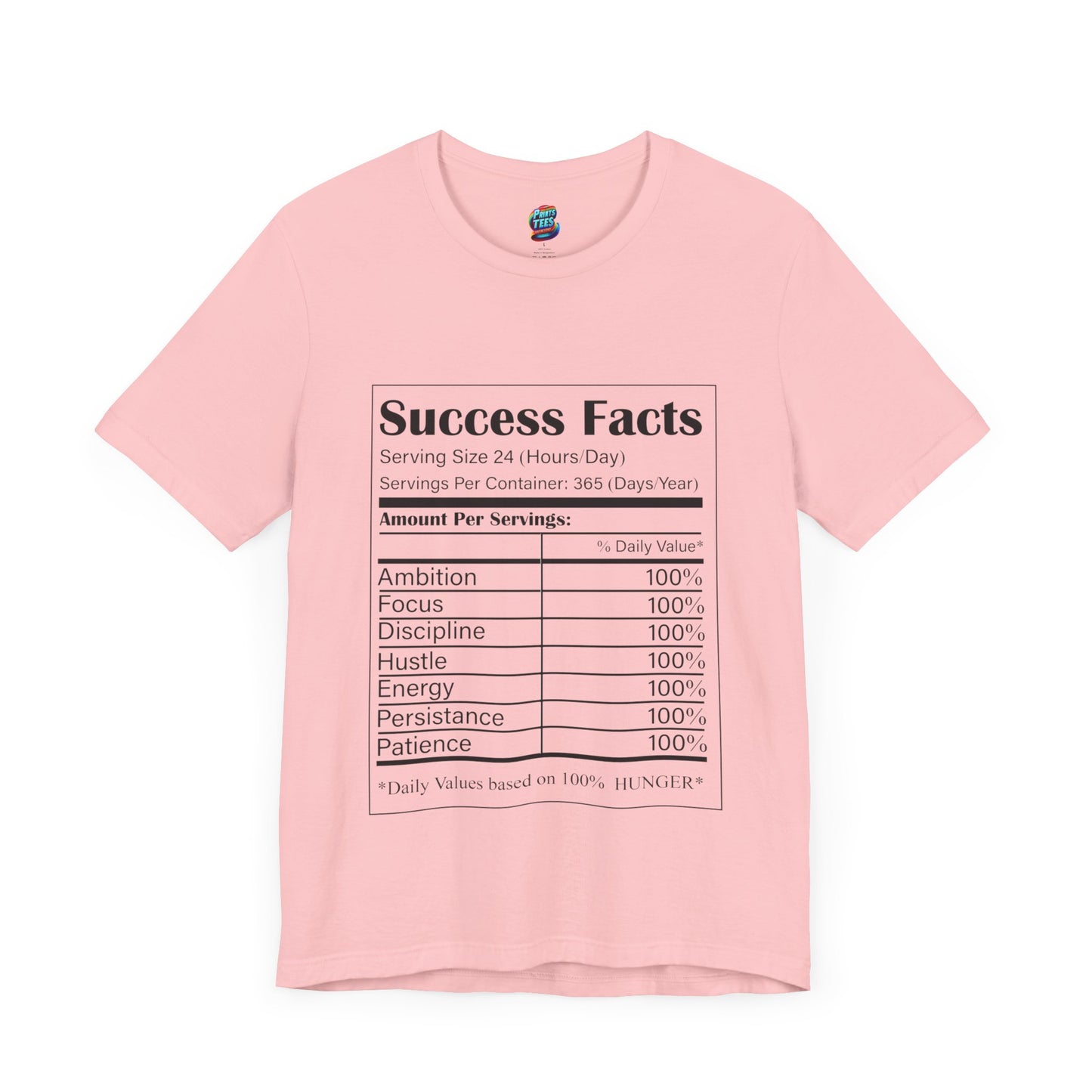 Success Facts-Jersey Knit T-Shirt