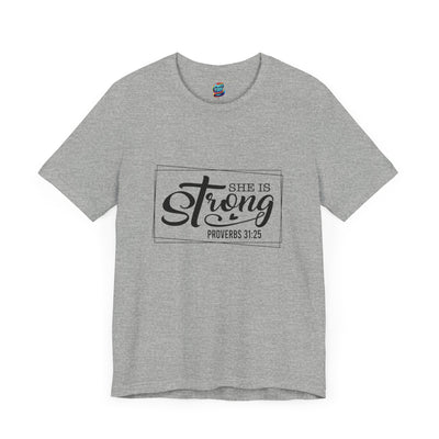 She is Strong-Jersey Knit T-Shirt