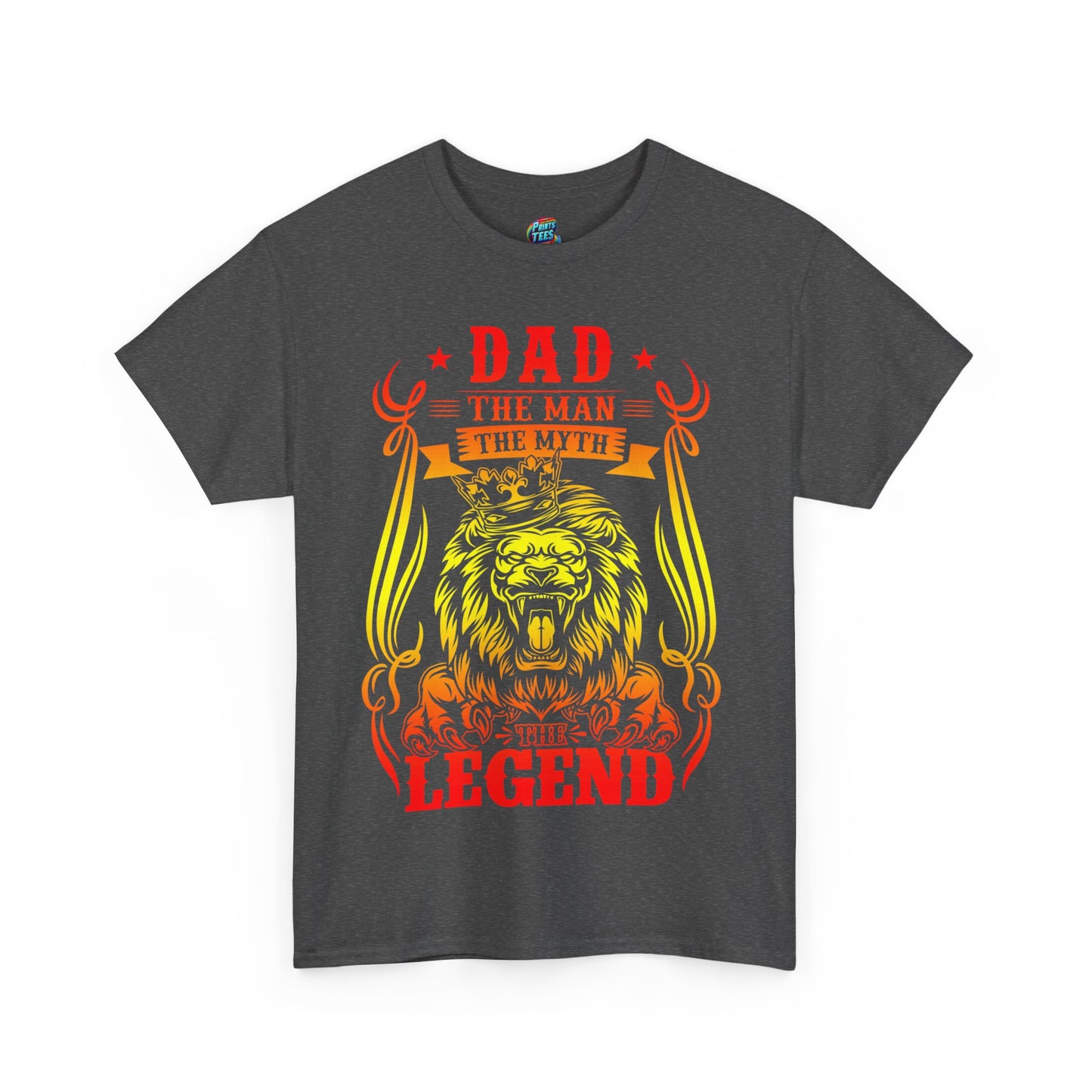 Lion Dad-Heavy Cotton Classic Tee