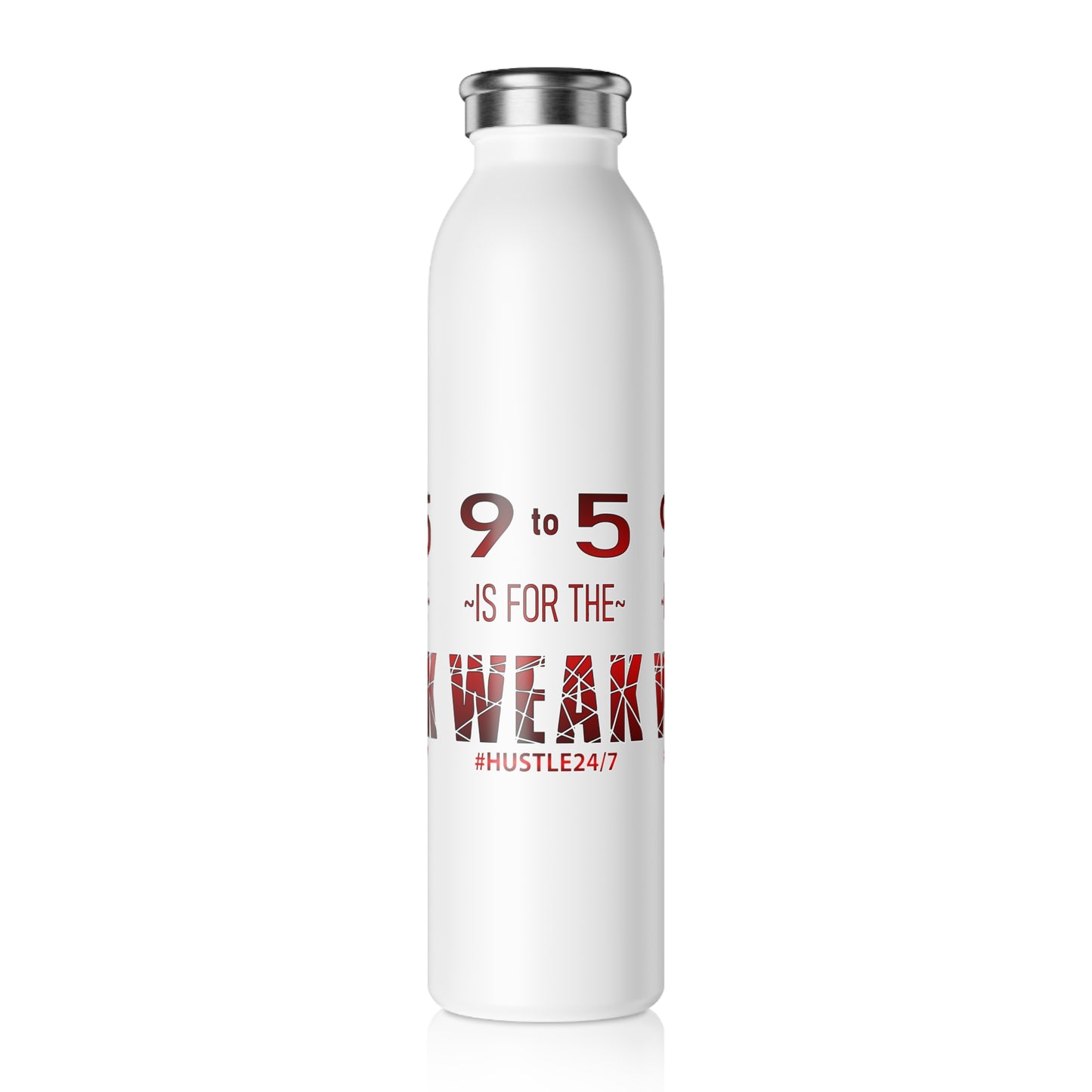 9 to 5-Stainless Steel Slim Water Bottle, 20oz