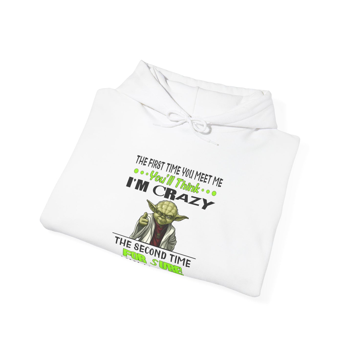 Crazy Yoda-Heavy Blend™ Classic Hoodie