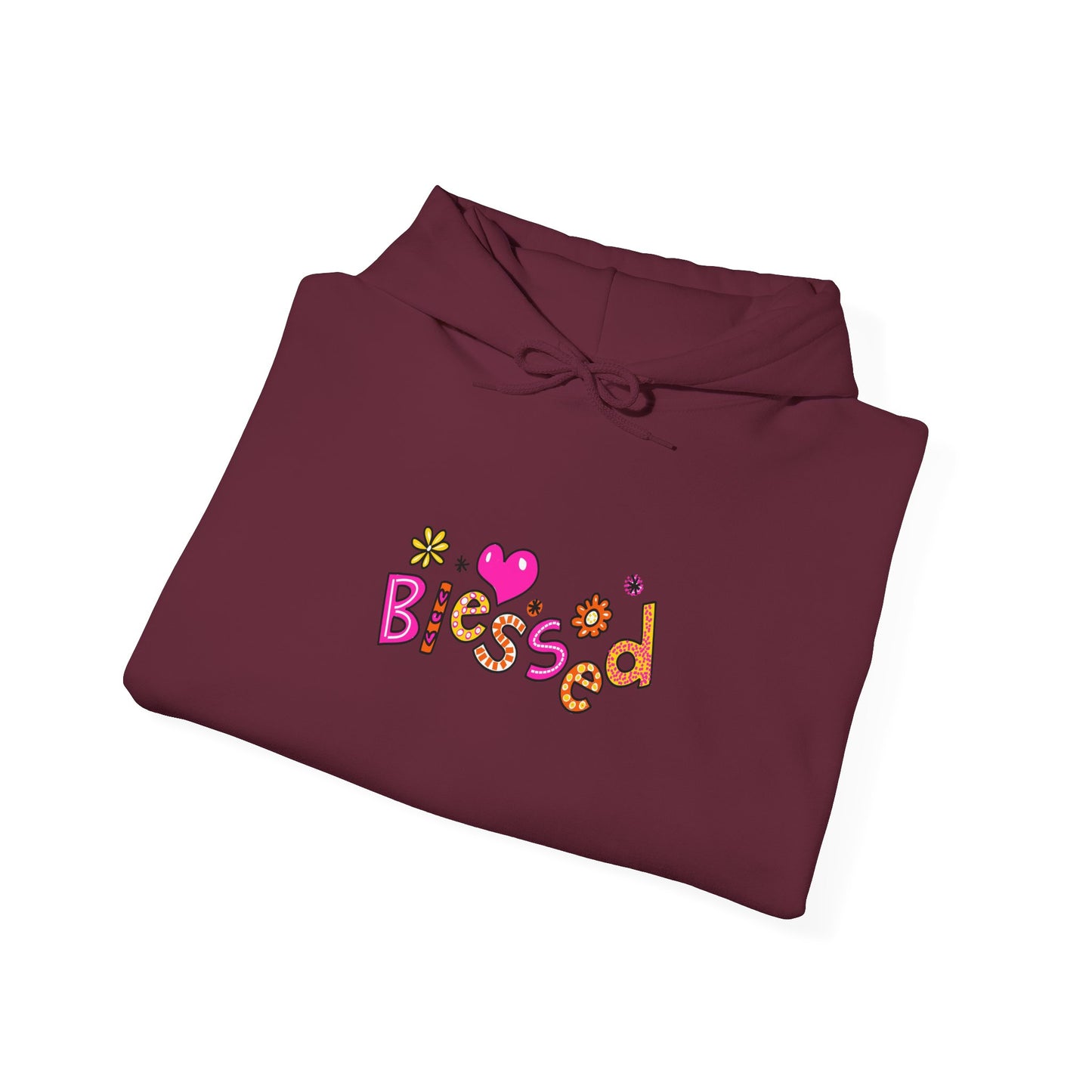 Blessed Flowers-Heavy Blend™ Classic Hoodie